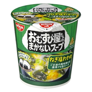 日清食品 おむすび屋さんのまかないスープ ねぎ塩わかめ 12g