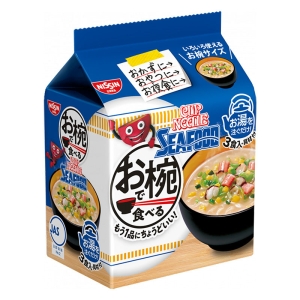 お椀で食べるカップヌードルシーフード 3食パック 102g