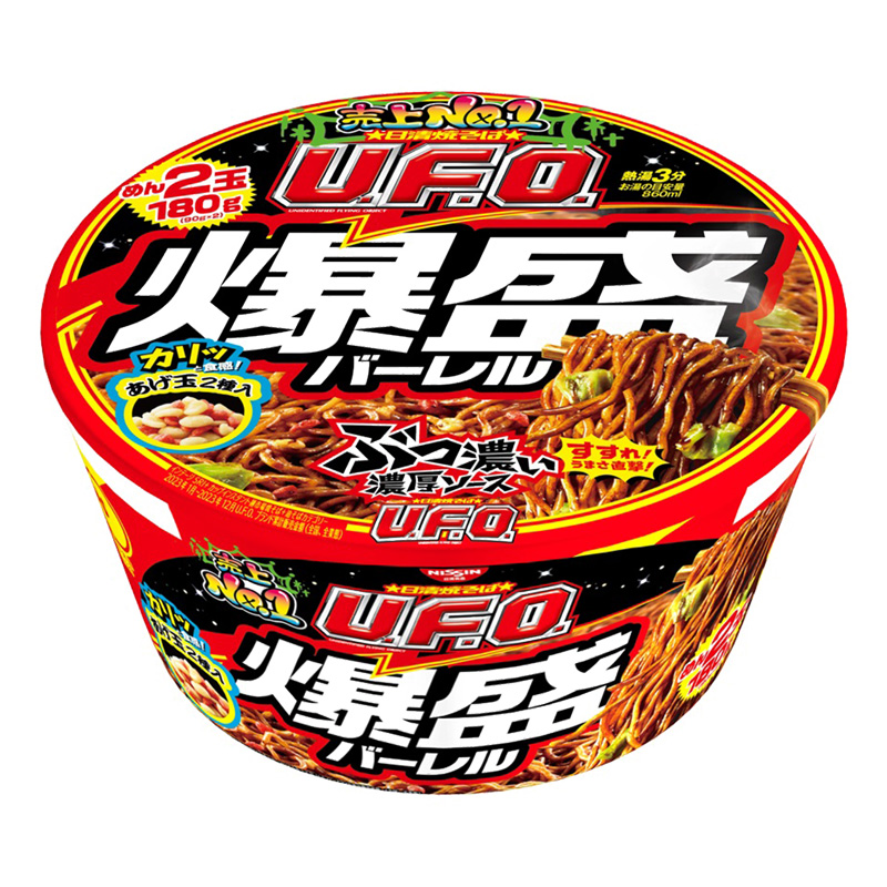 日清焼そばU.F.O. 爆盛バーレル 223g