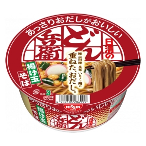 日清のあっさりおだしがおいしいどん兵衛 揚げ玉そば 69g