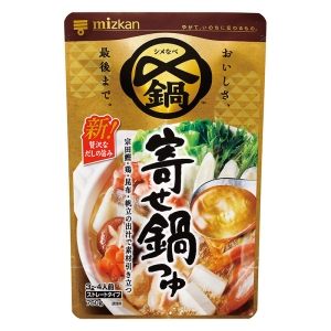 〆まで美味しい寄せ鍋つゆ ストレート 750g
