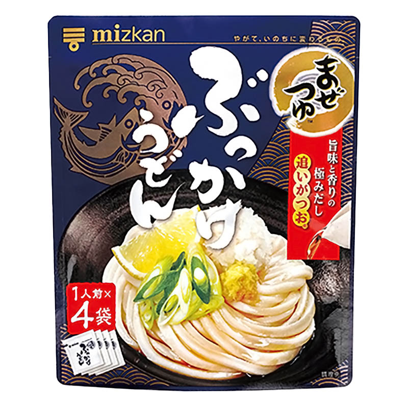 ミツカン まぜつゆ ぶっかけうどん 4袋