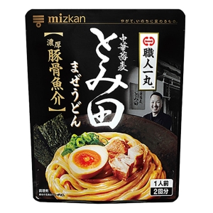 職人一丸 中華蕎麦とみ田 まぜうどん 濃厚豚骨魚介 1人前×2回