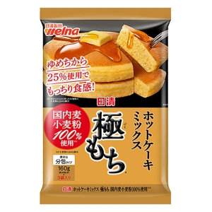 ホットケーキミックス 極もち 国内麦小麦粉100%使用 480g