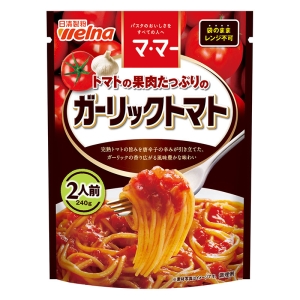 マ・マー トマトの果肉たっぷりのガーリックトマト 240g