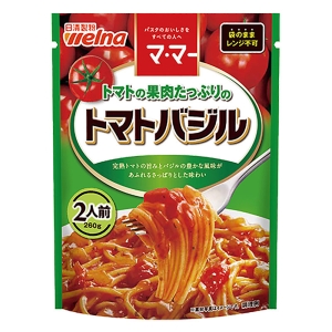 マ・マー トマトの果肉たっぷりのトマトバジル 260g