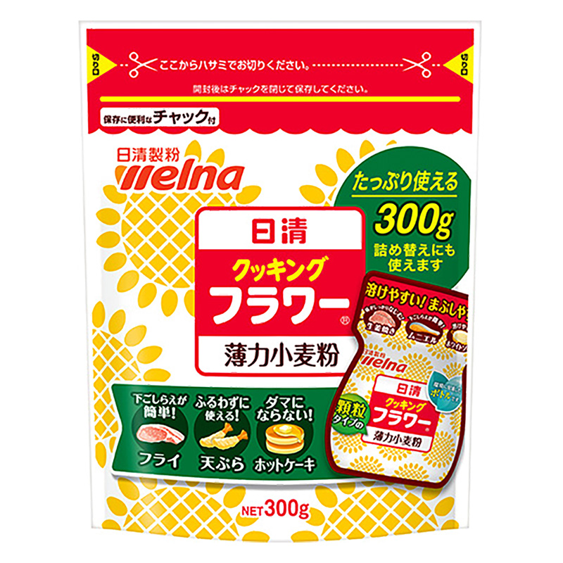クッキングフラワーチャック付 300g