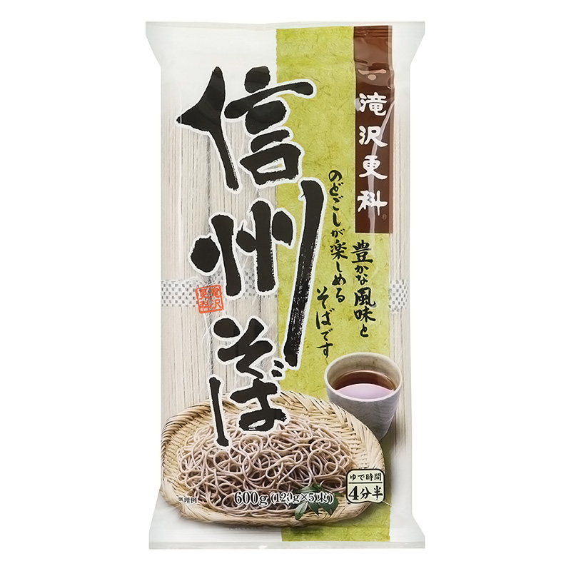 滝沢更科 信州そば 600g