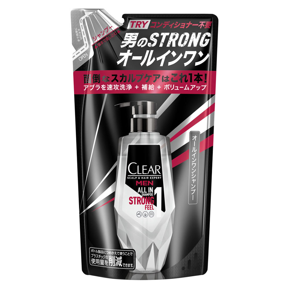 クリアフォーメン オールインワン シャンプー 詰替用 280g