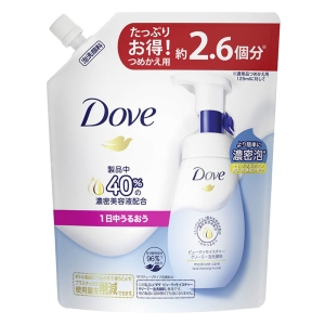 ダヴ ビューティモイスチャー クリーミー泡洗顔料 詰替 大容量 320ml