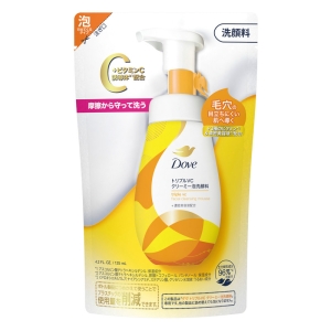 ダヴ トリプルVC クリーミー泡洗顔料 詰替 125ml