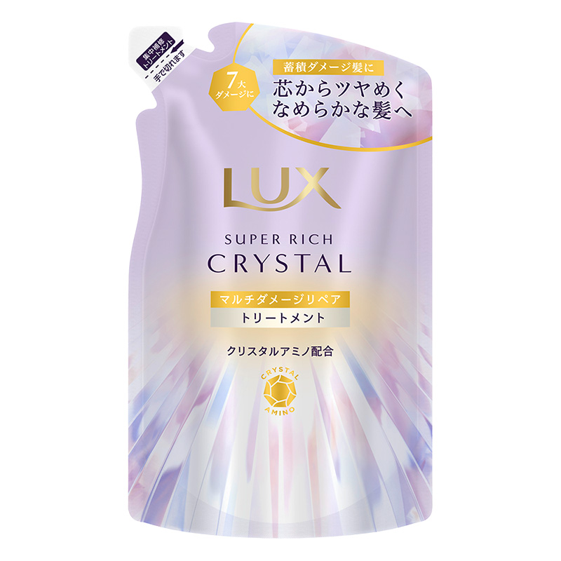 ラックススーパーリッチ クリスタル マルチダメージリペア トリートメント詰替 300g