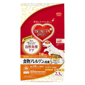 ビューティープロ ドッグ 食物アレルゲンに配慮 1歳から 2.3kg