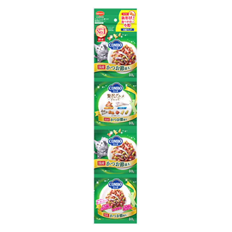 コンボ キャット 連パック 海の味わいメニュー かつお節添え 160g
