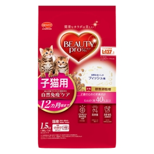ビューティープロ キャット 子猫用 12ヵ月頃まで 1.5kg