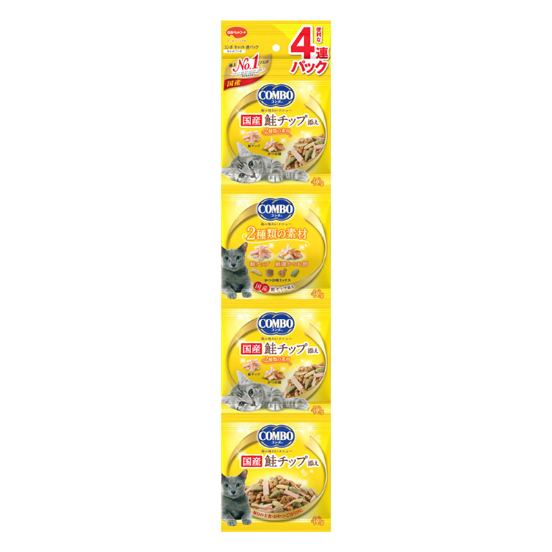 コンボ キャット 連パック 海の味わいメニュー 鮭チップ添え 160g