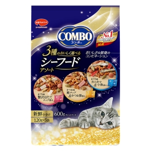 コンボ キャット シーフードアソート 600g