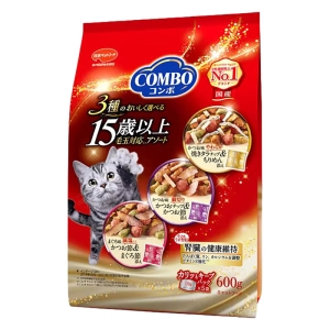コンボ キャット 15歳以上 毛玉対応アソート 600g