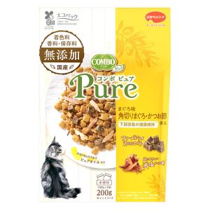 コンボ ピュア キャット まぐろ味・角切りまぐろ・かつお節添え 200g