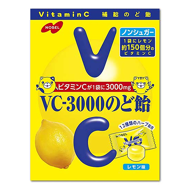 VC3000のど飴 90g