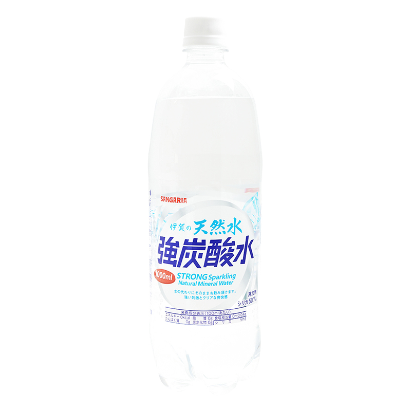 伊賀の天然水 強炭酸水 1000ml