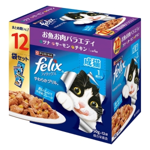 フィリックス 成猫 お魚お肉バラエティ 12P