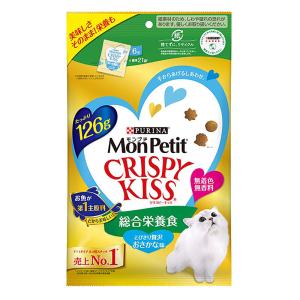 モンプチ クリスピーキッス 総合栄養食 とびきり贅沢おさかな味 126g