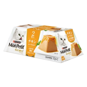 モンプチ ジェムズ チキン ムース仕立て とろける贅沢ジュレソース 114g