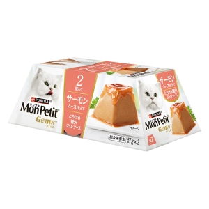 モンプチ ジェムズ サーモン ムース仕立て とろける贅沢ジュレソース 114g