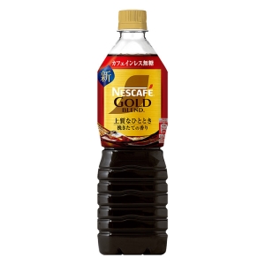 【お取り寄せ商品】ネスカフェ ゴールドブレンド ボトルコーヒー カフェインレス無糖 900ml