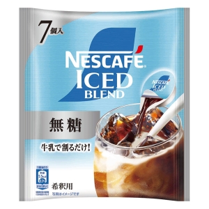ネスカフェ アイスブレンド ポーション 無糖 7個