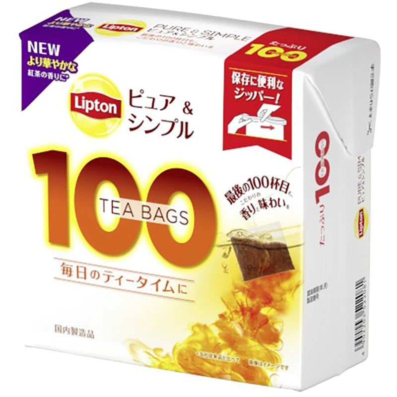ピュア&シンプルティーバッグ 160g