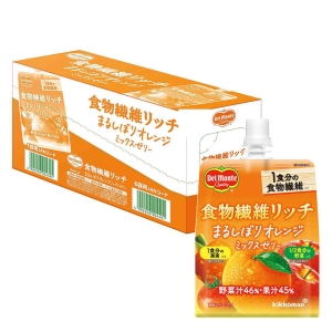 デルモンテ 食物繊維リッチ オレンジミックスゼリー 160g×6個