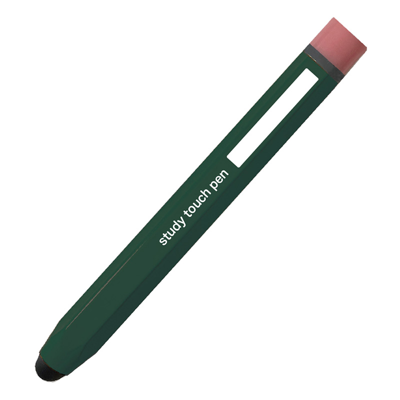 えんぴつ型 学習タッチペン ダークグリーン