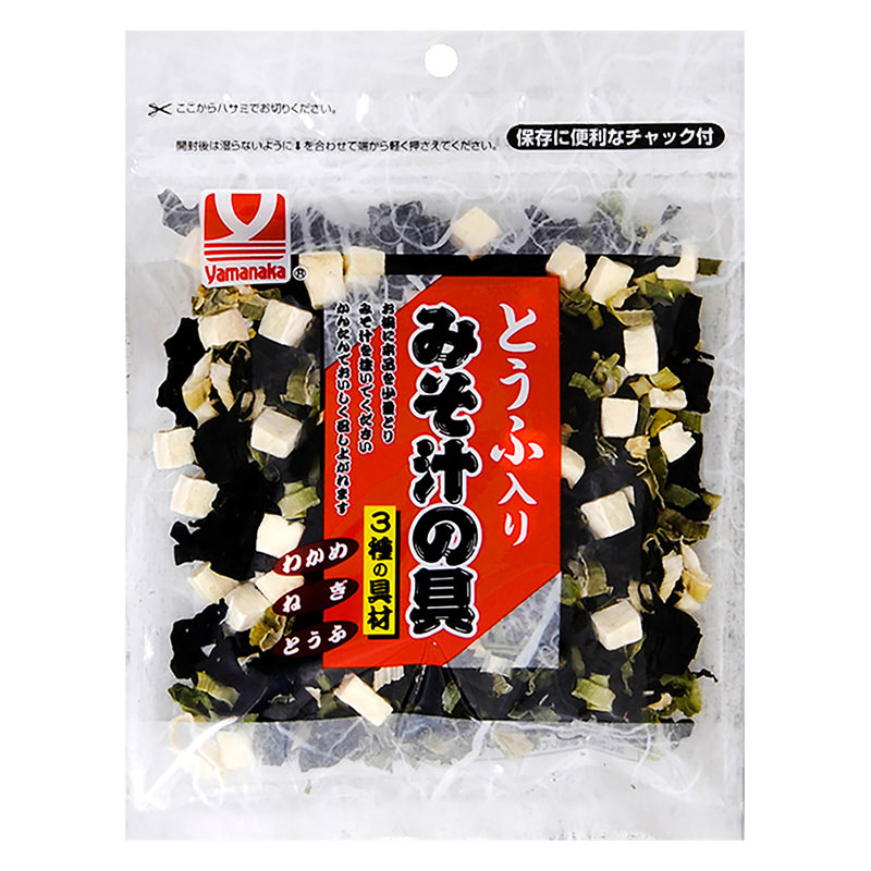 ヤマナカフーズ とうふ入りみそ汁の具 30g