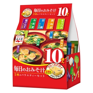 毎日のおみそ汁 5種のバラエティーセット 10袋入 51g