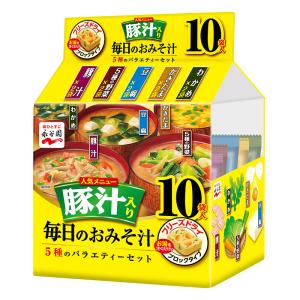毎日のおみそ汁 5種のバラエティ 豚汁入り 62g