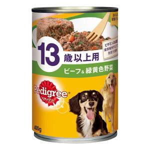 ペディグリー 13歳ビーフ&緑黄色野菜 400g