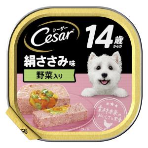 シーザー 14歳からの 絹ささみ味 野菜入り 100g