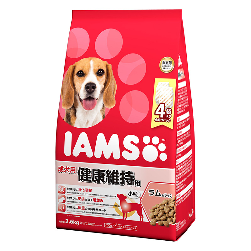 アイムス 成犬用 健康維持用 ラム&ライス 小粒 2.6kg