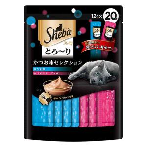 シーバ とろ~りメルティ かつお味セレクション 1袋（12g×20本）