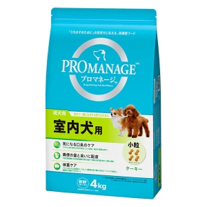 プロマネージ 成犬用 室内犬用 小粒 4kg