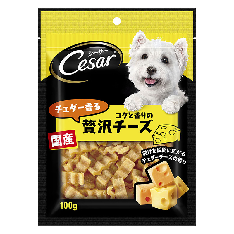 シーザースナック チェダー香る贅沢チーズ 100g