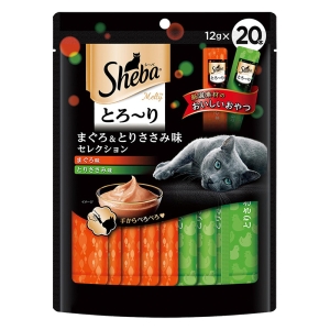 シーバ とろ~りメルティ まぐろささみ味セレクション 1袋（12g×20本）