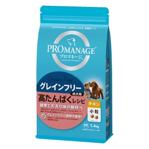 プロマネージ 成犬用 高たんぱくレシピ チキン小粒 1.4kg