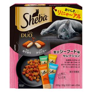 シーバデュオ 贅沢シーフード味セレクション 200g(20g×10袋) 200g
