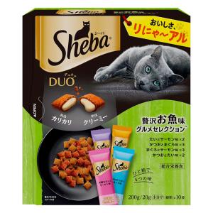 シーバデュオ 贅沢お魚味グルメセレクション 200g(20g×10袋)