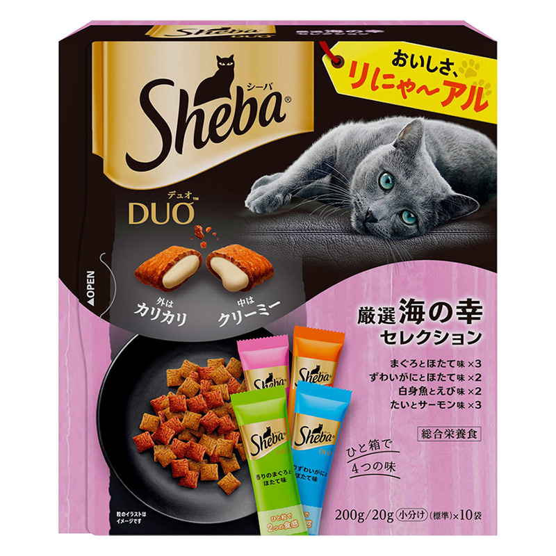 シーバデュオ 厳選海の幸セレクション 200g(20g×10袋) 200g