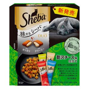 シーバデュオ 旅するシーバ 贅沢チーズ味仕立て お魚とチーズの味めぐり 200g(20g×10袋)
