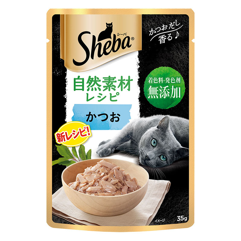 シーバ 自然素材レシピ かつお 35ｇ